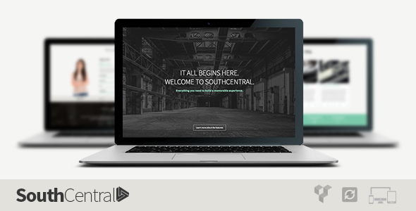SouthCentral - One Page Parallax WordPress Theme