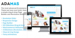 Adamas - Responsive Ecommerce Wordpress Theme - Ecommerce>WooCommerce