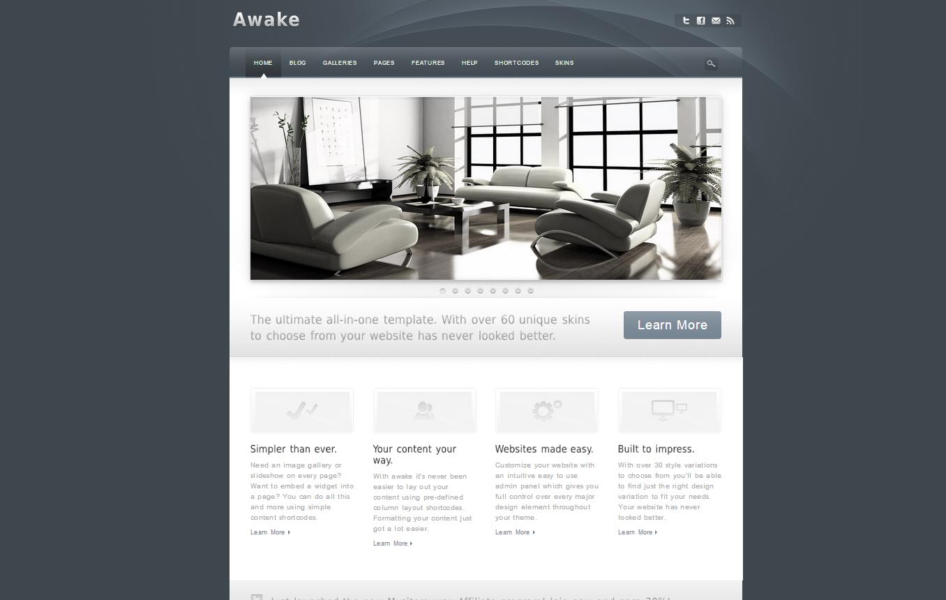 Awake - Powerful Professional WordPress Theme - Business