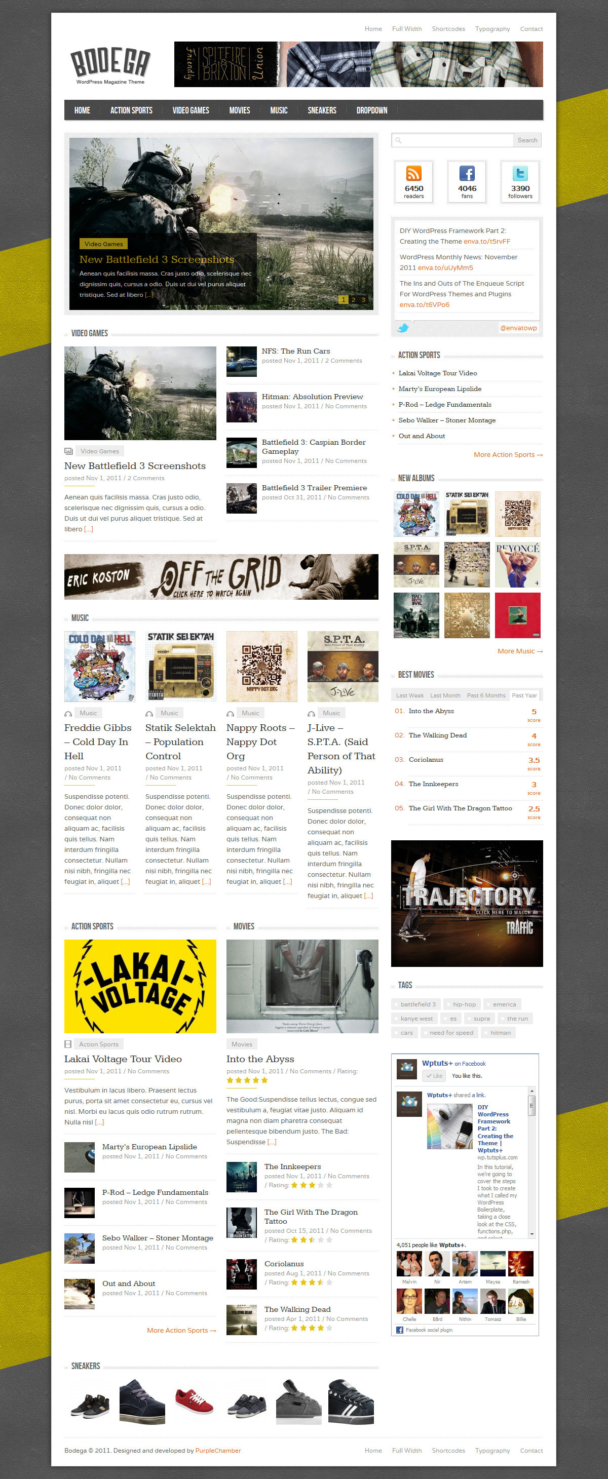 Bodega - WordPress Blog/Magazine Theme - Gaming|Magazine