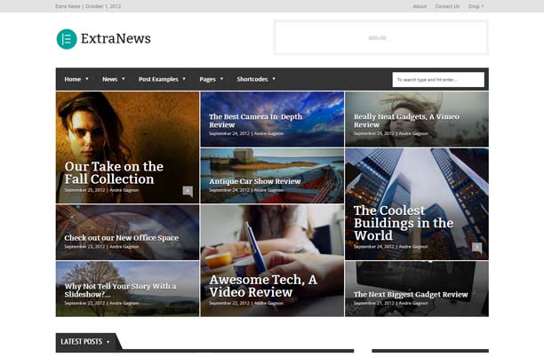 ExtraNews - Responsive News and Magazine Theme - Magazine|Review
