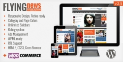FlyingNews - Responsive Wordpress Magazine - Premium wordpress themes|Review