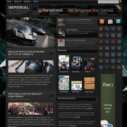 Imperial: Product Review Theme for WordPress - Gaming