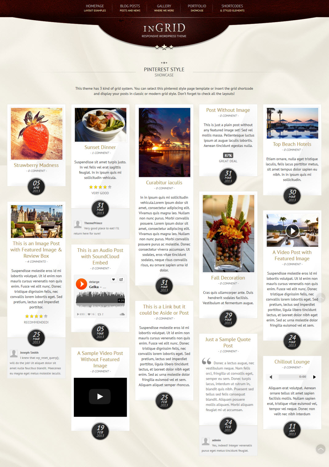 InGRID - Responsive Multi-Purpose WordPress Theme - Pinterest