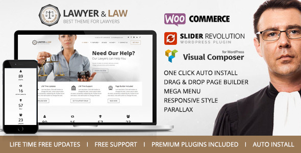 - Lawyer|Premium wordpress themes