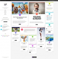 LiquidFolio - Portfolio Premium WordPress Theme - Pinterest|Portfolio