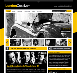 London Creative + (Portfolio & Blog WP Theme) - Creative|Magazine