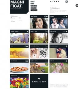 MAGNIFICAT Photography Responsive WordPress Theme - Gallery|Photography