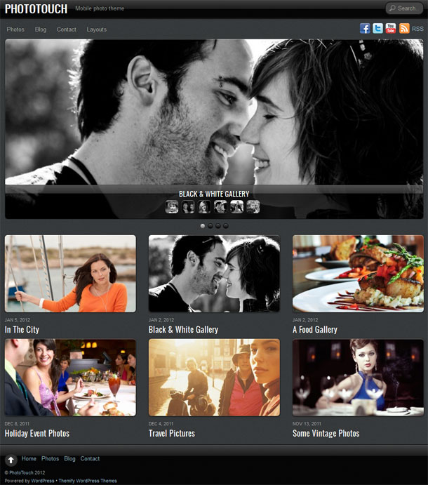 PhotoTouch Photography WP Theme - Photography