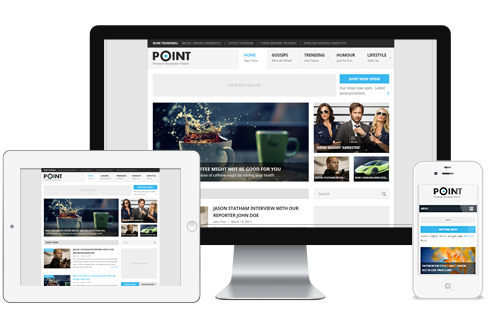 Point Free WordPress Theme - Free wordpress themes