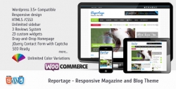 Reportage - Magazine & Blog Theme - Premium wordpress themes|Ecommerce>WooCommerce