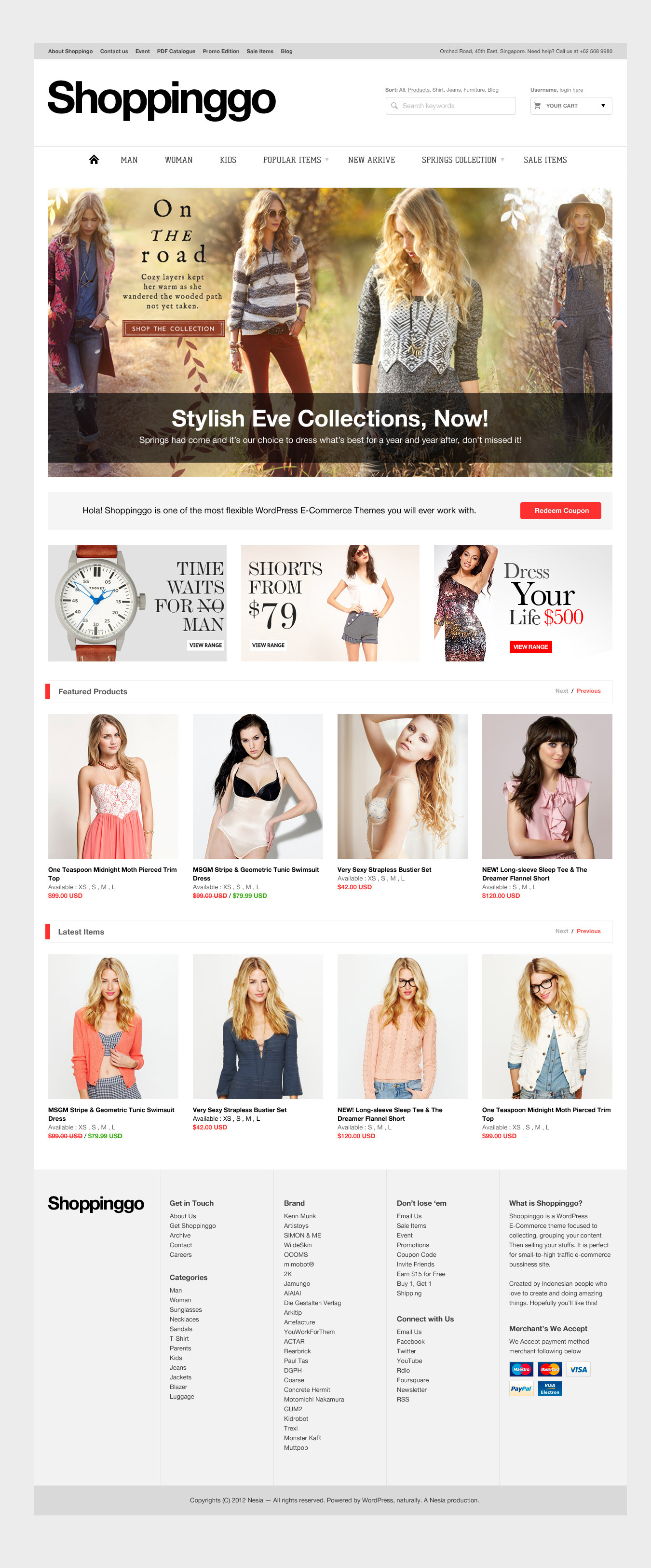 Shoppinggo - WordPress eCommerce Theme - Ecommerce>WooCommerce