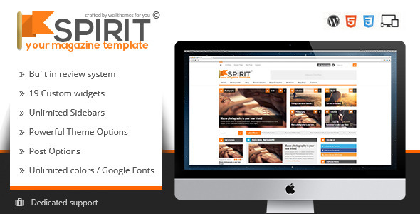 Spirit - Responsive WordPress Magazine Theme - Premium wordpress themes