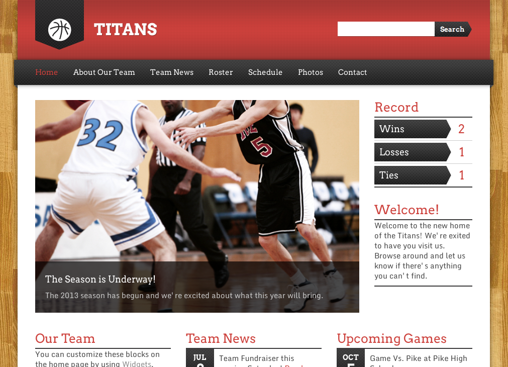 Sports Team Theme - Premium wordpress themes|Sports