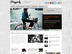 Staggerly - Responsive News