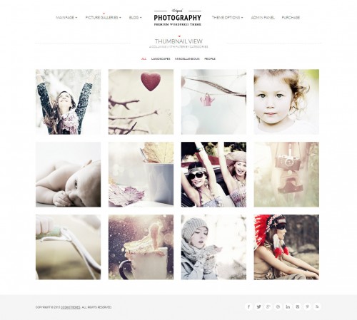Tripod - Professional WordPress Photography Theme - Creative|Photography