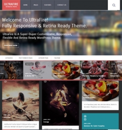 UltraFire - Retina Responsive WordPress Blog Theme - Creative|Premium wordpress themes