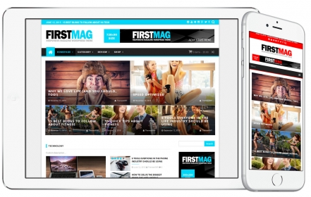 First Mag PRO — адаптивная новостная тема WordPress